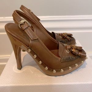 Tasseled Gucci Platform